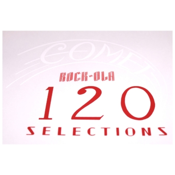 Rock-Ola decal for dome model 1438 Comet