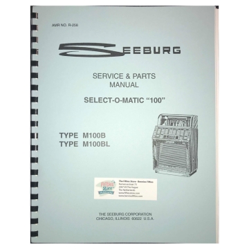 Seeburg M100B(L) Jukebox Service Manual