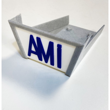 Ami K Top Cover With Blue Logo