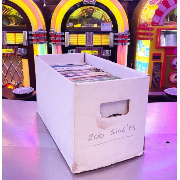 Vinyl 45 Toeren Singles Blind Box – 200 Singles