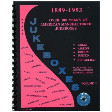 Jukeboxes 1889-1993 Book First Edition