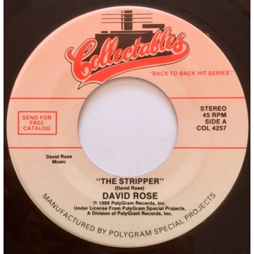 Jukebox Single 45: David Rose / Eddy Howard – The Stripper / Happy Birthday
Jazz/Pop