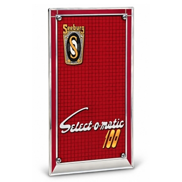Seeburg 100 J/L Mech Cover Emblem