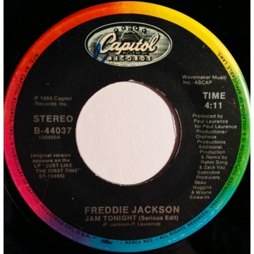 Single 45: Freddie Jackson – Jam Tonight / Have You Ever Loved Somebody