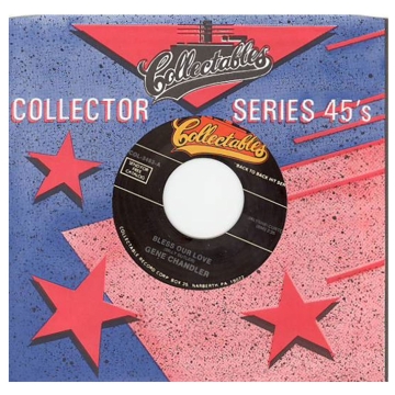 Single 45: Gene Chandler ‎– Bless Our Love / Just Be True
Jukebox Collectables label