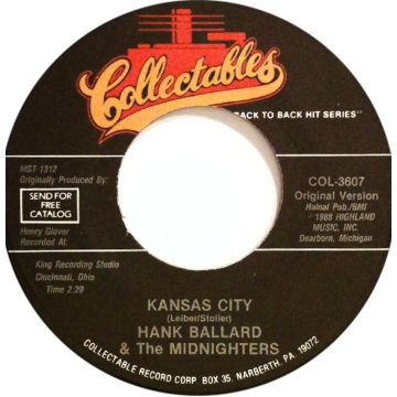 Hank Ballard & The Midnighters ‎– Kansas City / Sexy Ways