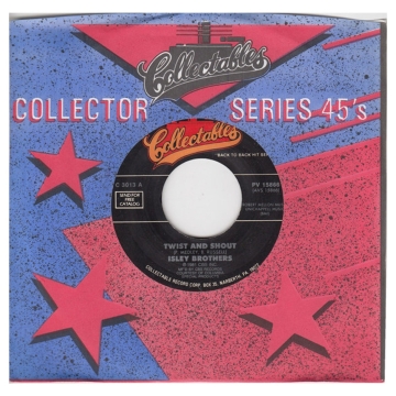 Single 45: Isley Brothers / Chuck Jackson ‎– Twist And Shout / I Wake Up Crying
Jukebox Collectables label