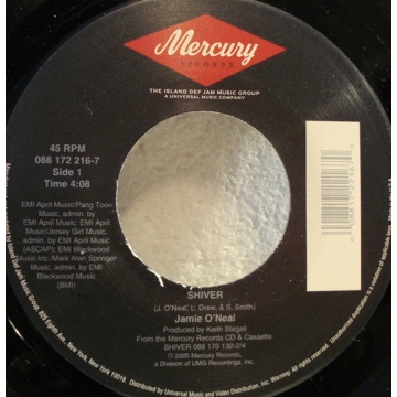 Vinyl SIngle 45: Jamie O'Neal ‎– Shiver / To Be With You