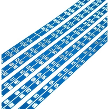 Wurlitzer 2300 / 2400 stickers titelkaart bordjes