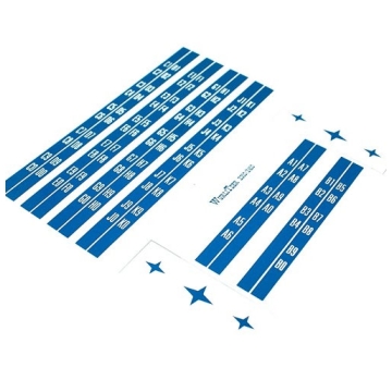 Wurlitzer 2310 / 2410 stickers titelkaart bordjes