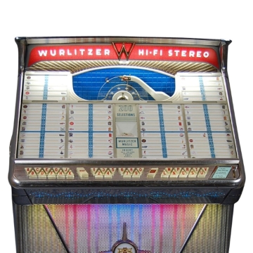 Wurlitzer Plexi Dome 2400 Series (With Print)