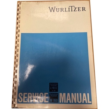 Original Manual Wurlitzer Lyric W100 And 160