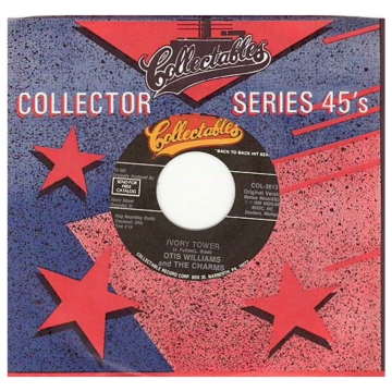 Single 45: Otis Williams And The Charms ‎– Ivory Tower / Two Hearts
Jukebox Collectables vinyl