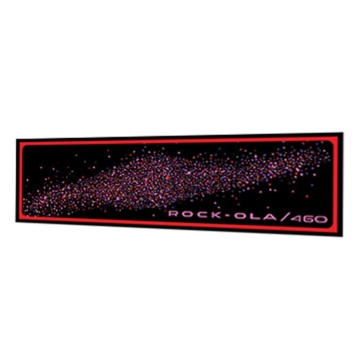 Rock-Ola 460 Ruit Voorkant Midden Sticker