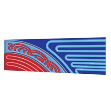 Rock-Ola 463 Front Display Glass Decal

