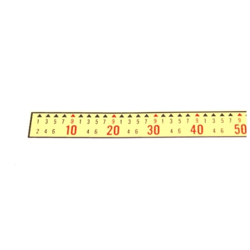 Rock-Ola popularity counter decal model 1448 / 1454