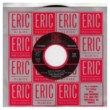 Single 45: The Rooftop Singers ‎– Walk Right In / Tom Cat
New old stock country vinyl