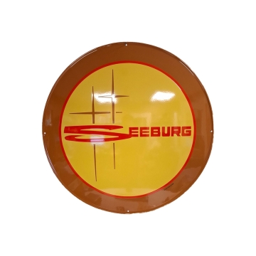 Seeburg Logo Enamel Sign - Ø30cm