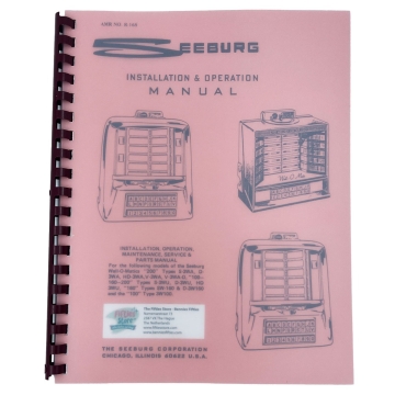 Seeburg Wall-O-Matics Installation, Operation, Maintenance, Service And Parts Manual