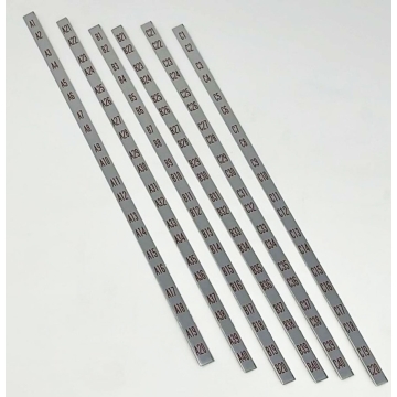 Rock-Ola 1478 Tempo II 120 Select Titelstriphouder Decal Set – Metaal