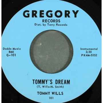 Single 45: Tommy Wills – Tommy's Dream / Blues In The Night
New old stock Jazz / Soul vinyl 1963