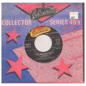 Single 45: The Uniques ‎– All These Things / Tell Me What To Do
Jukebox Collectables label