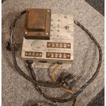 Wurlitzer Wall Box Booster en remote Volume Control