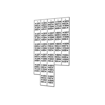Wurlitzer 1015 OMT Titelstrip Nummer Stickers