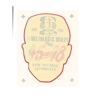 Wurlimagic Brain Decal for Wurlitzer 1500 series