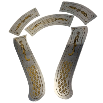 Wurlitzer 1080 Mirrored Plastics Set (5 Pcs)