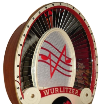 Wurlitzer 4007 Speaker Complete Acrylic Mirror Set